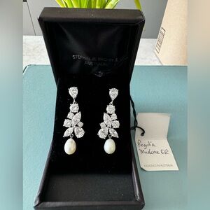 Stephanie Browne Regalia Madame Pearl Drop Earrings